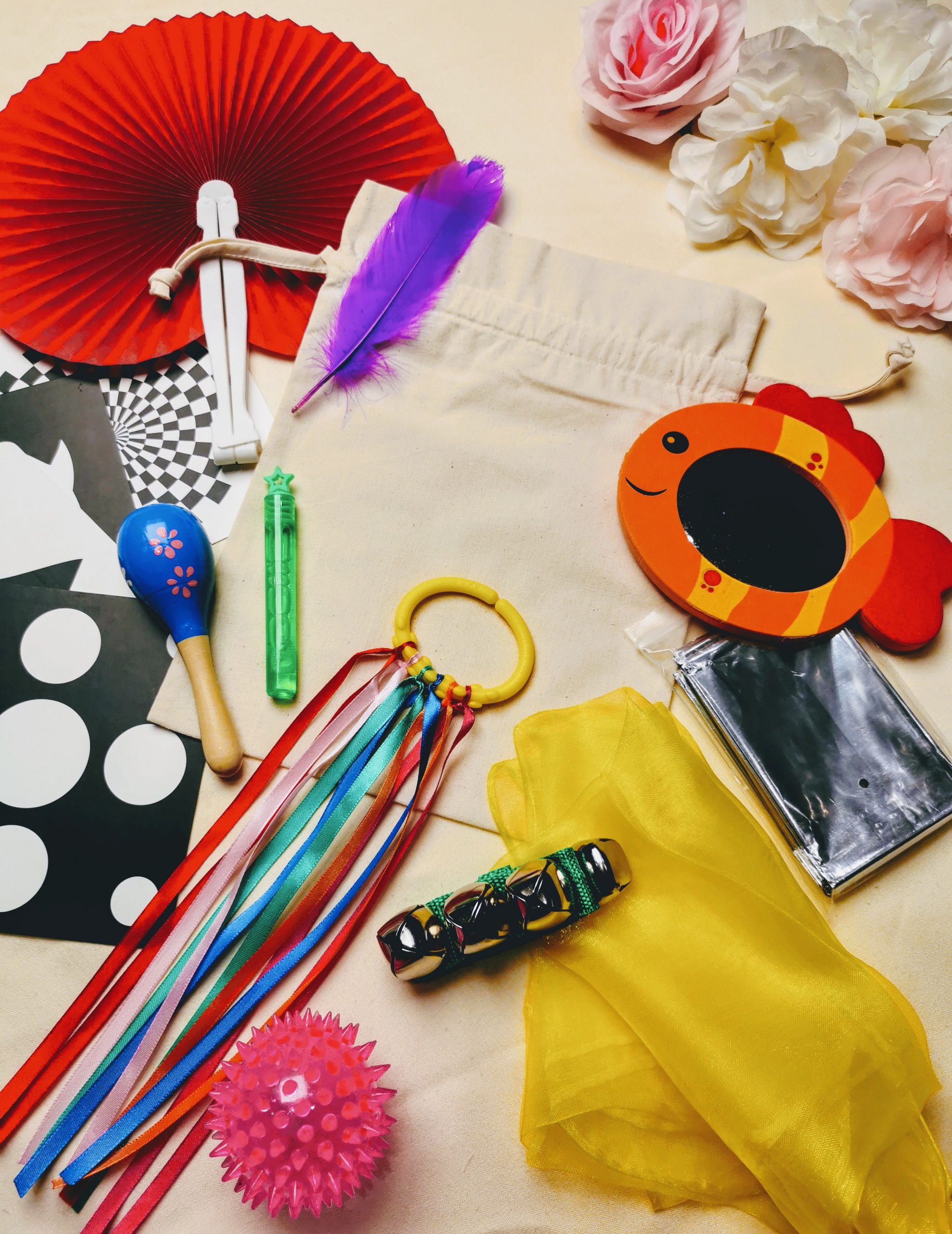 "Grab & Go" Sensory Bag Scarlett Rose Sensory